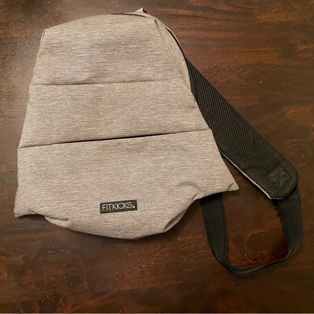Gray Sling Backpack
